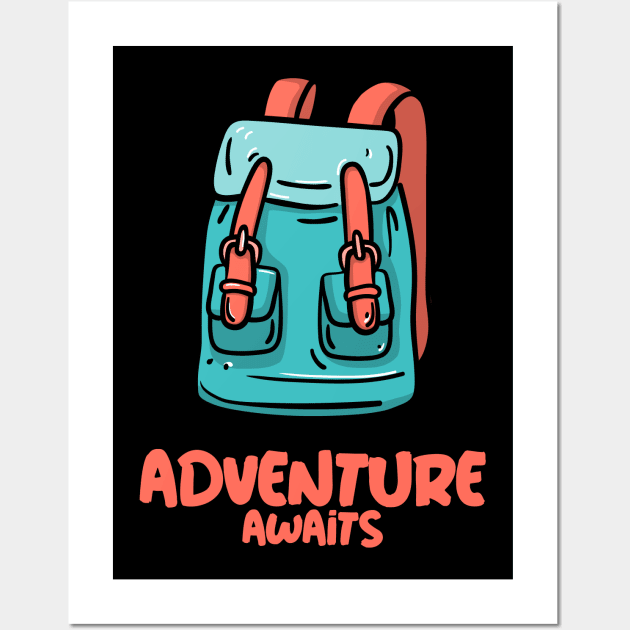 Adventure Awaits Wall Art by Lasso Print